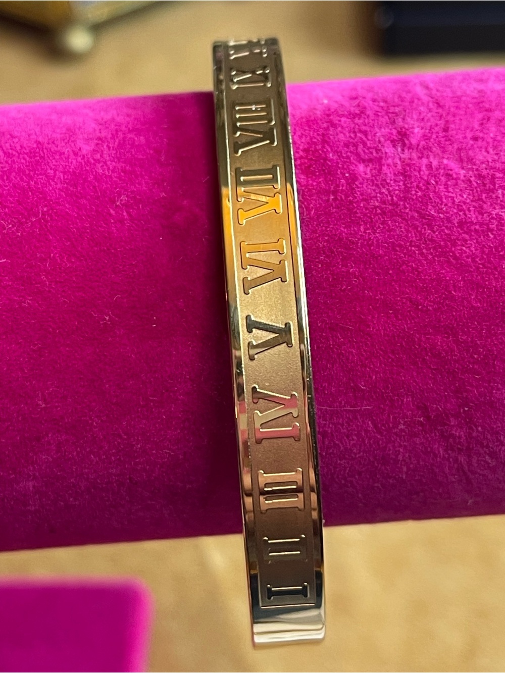 New stainless steel bracelet